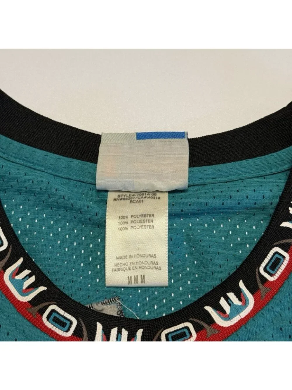 Adidas Vancouver Grizzlies Shareef Abdur-Rahim #3 NBA Hardwood Classics Size M